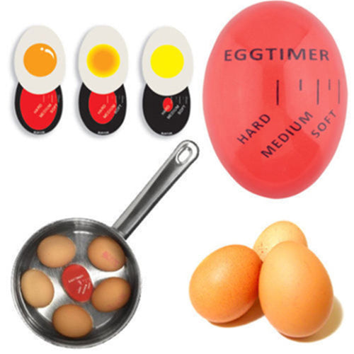 Colour-Change Egg Timer — Soft, Medium & Hard