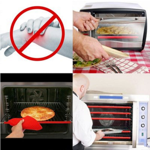Silicone Oven Rack Heat Guards — Heat-Resistant Protection Strips